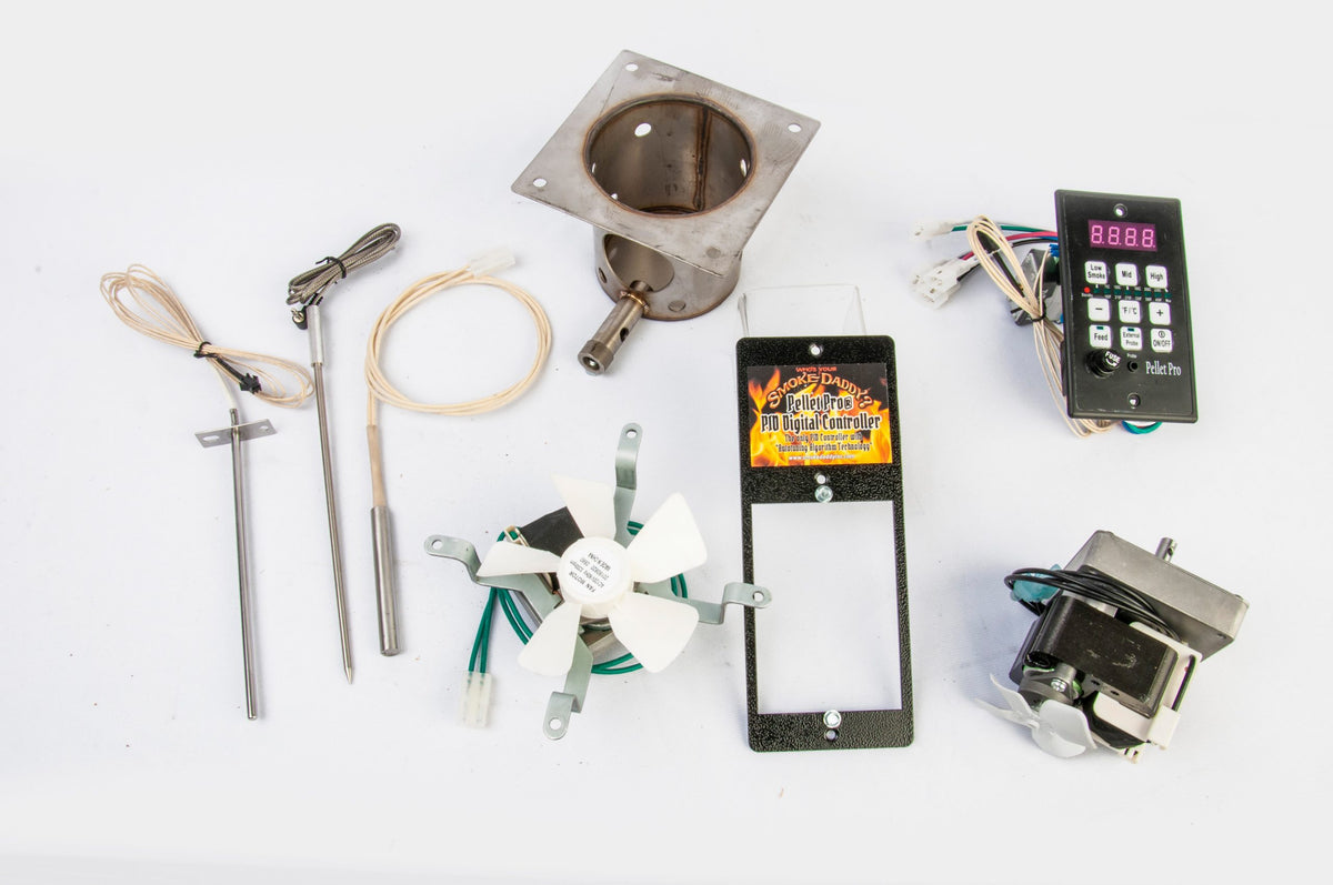 Pellet Pro PID Controller Complete Pellet Grill Upgrade Kit Elevation